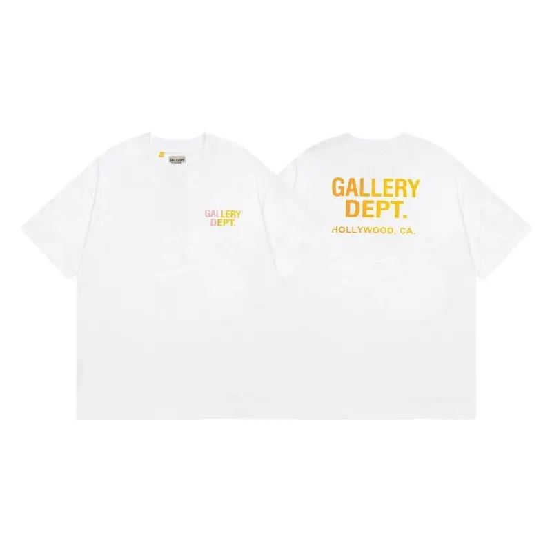 Gallery Dept TEES — G105 white colorway — USFans Spreadsheet photo