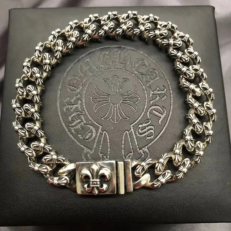 Chrome Hearts Thick Bracelet With Cross — S13 colorway — USFans Spreadsheet photo