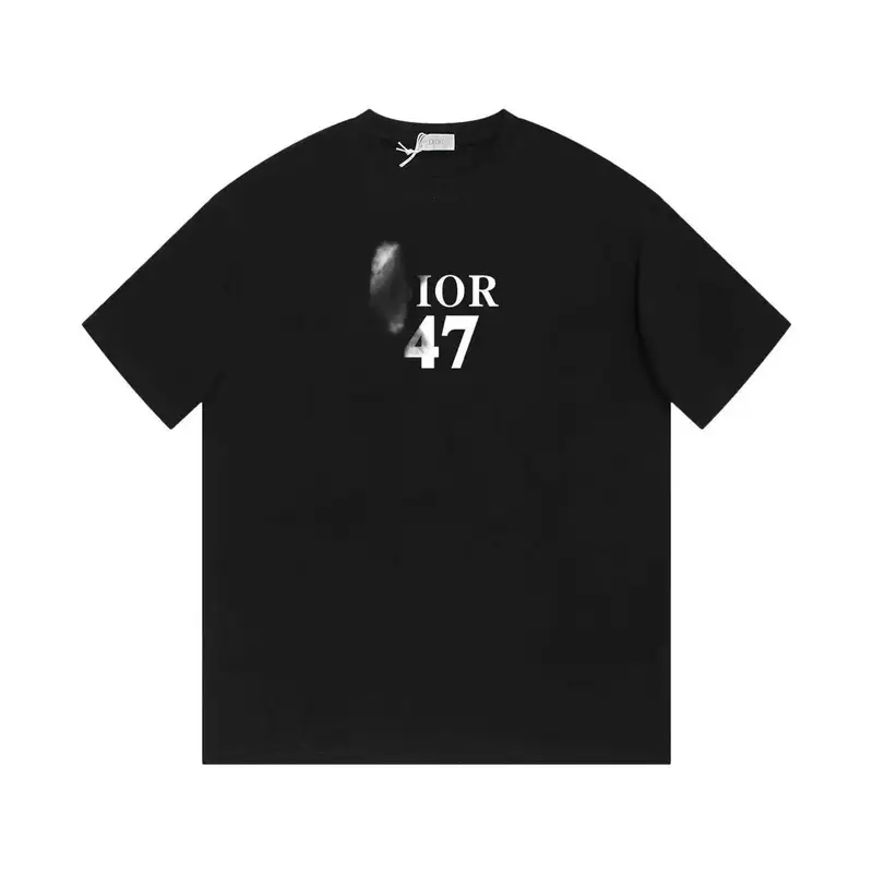 Christian Dior Atelier T-Shirt — Black White Numbers colorway — USFans Spreadsheet photo