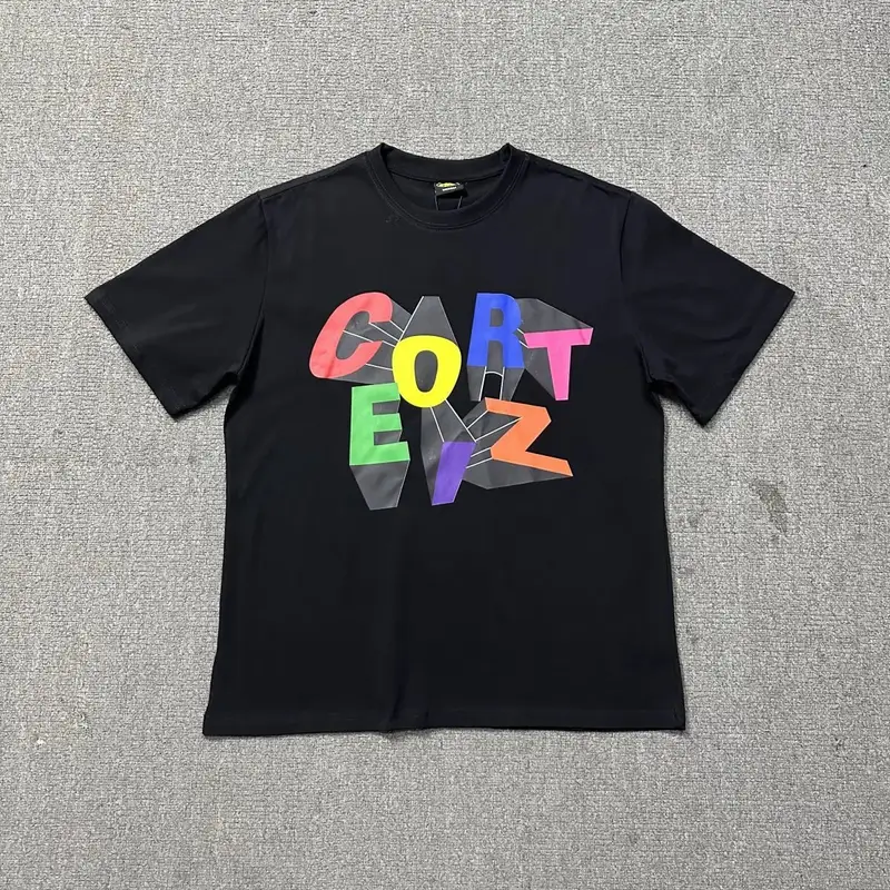 Corteiz Tee — 3257 black colorway — USFans Spreadsheet photo