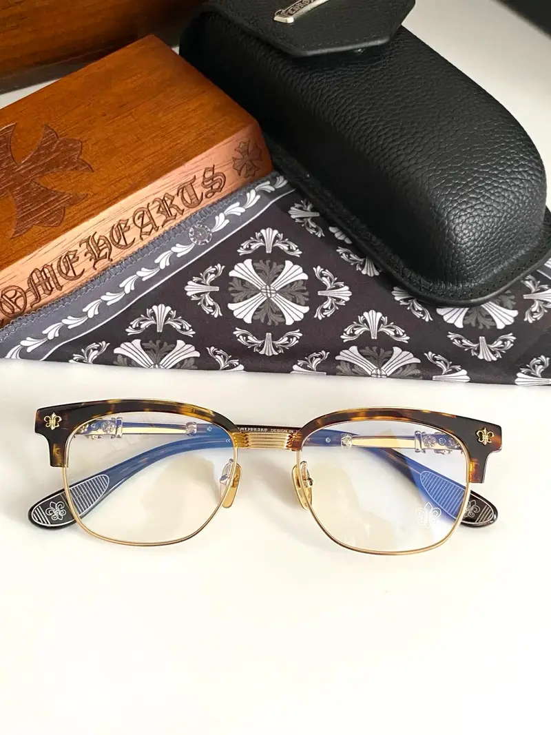Chrome Hearts Sunglasses — Hawksbill Gold colorway — USFans Spreadsheet photo