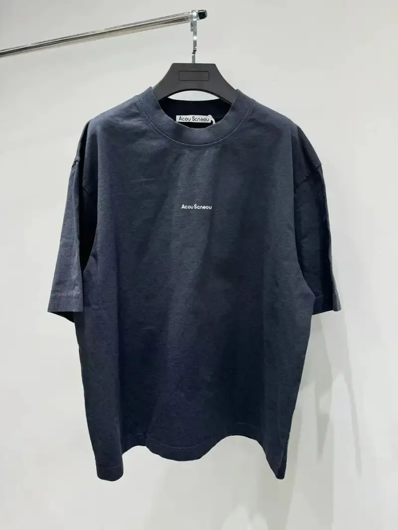 Acne Studio T-Shirt — Black gray [version is too large]] colorway — USFans Spreadsheet photo