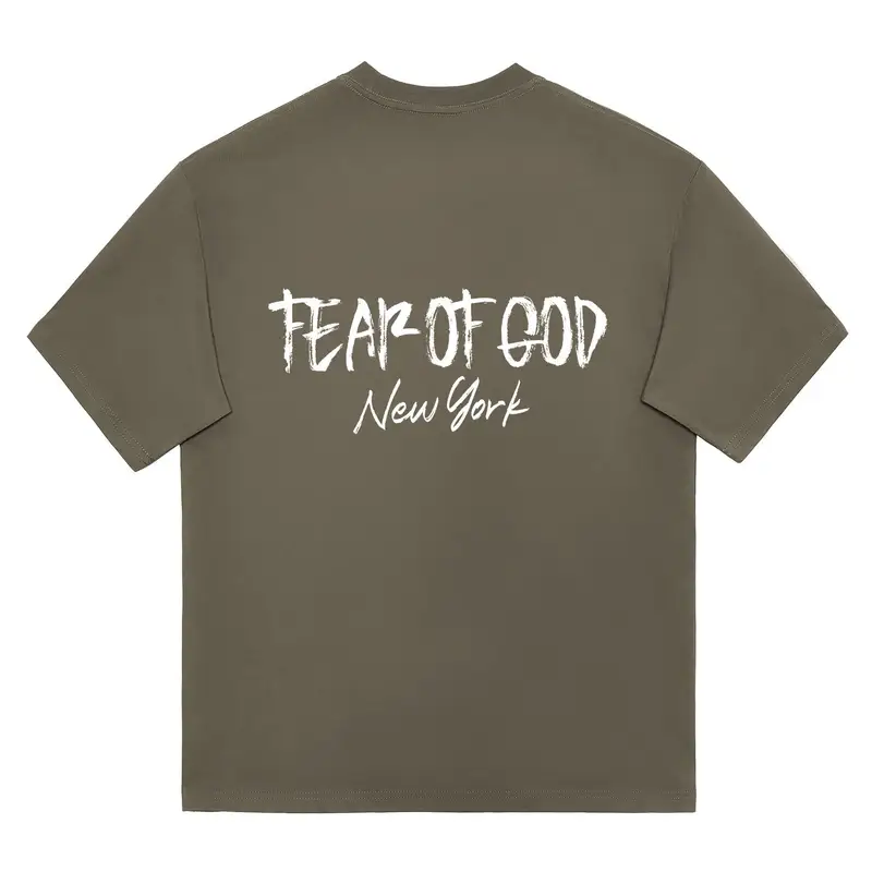 Fear Of God T-shirts — Brown is too large colorway — Kakobuy Spreadsheet photo