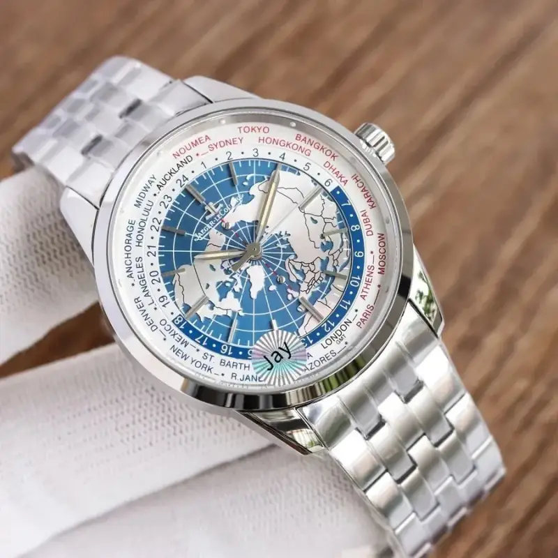 Jaeger-LeCoultre Geophysic Watch — Silver Shell-White Steel Strip colorway — USFans Spreadsheet photo
