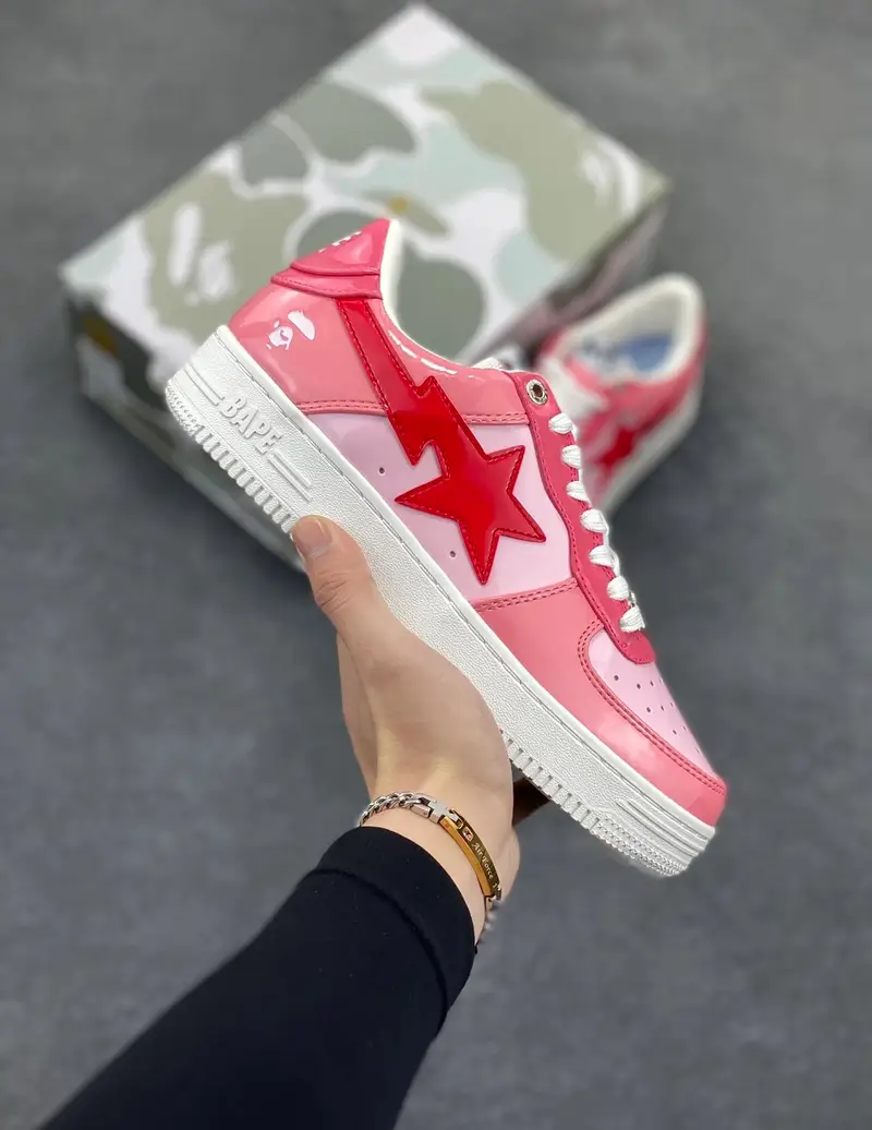 Bape SK8 ( Tons Of Colorways ) — Pink colorway — Kakobuy Spreadsheet photo