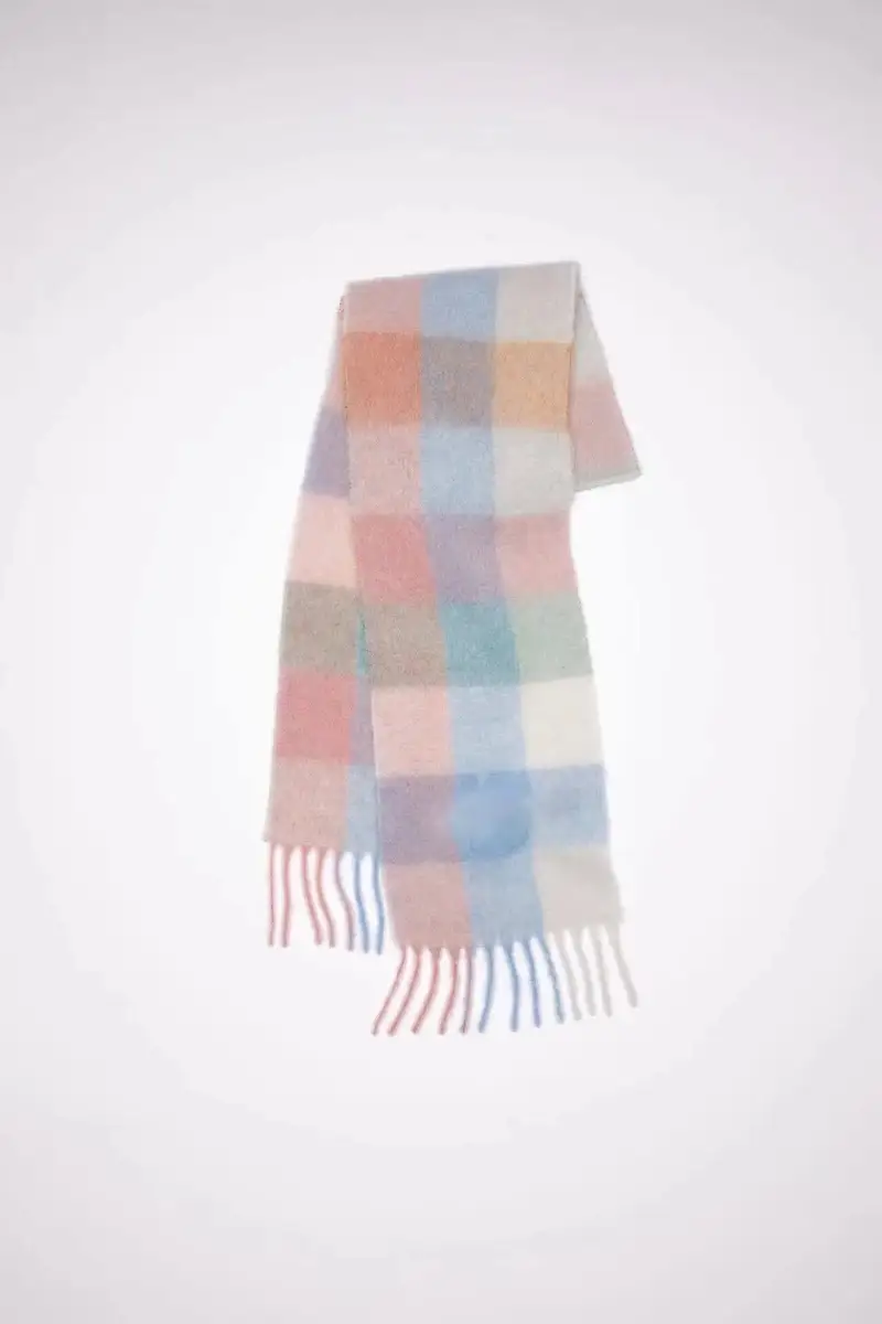 Acne Studios Scarf — water pink colorway — USFans Spreadsheet photo