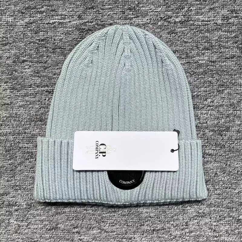 Best CP Company Beanie — gray-blue single mirror colorway — USFans Spreadsheet photo