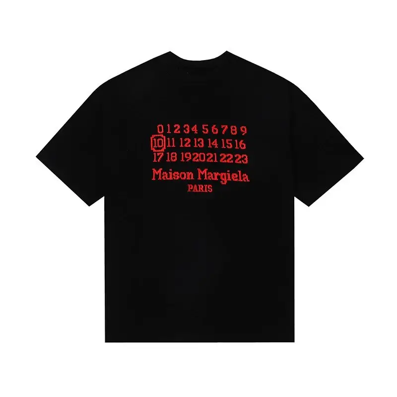 Maison Margiela Tees — 607 black colorway — USFans Spreadsheet photo