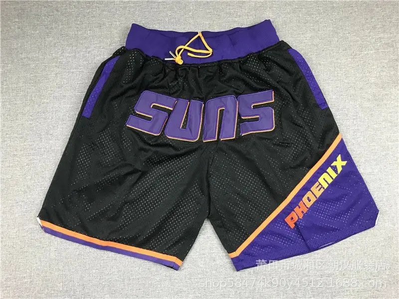 Just Don Shorts — Suns Black colorway — USFans Spreadsheet photo