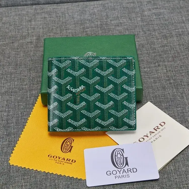 Goyard Wallet — Style 2 Green colorway — USFans Spreadsheet photo