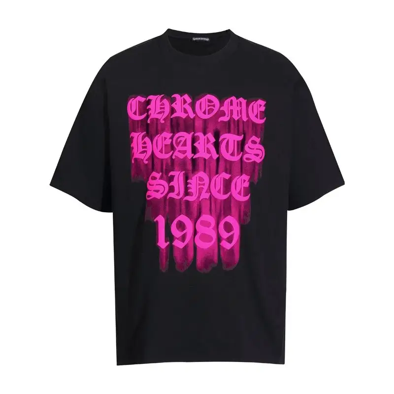 Chrome Hearts T-Shirts — 6062 black colorway — USFans Spreadsheet photo
