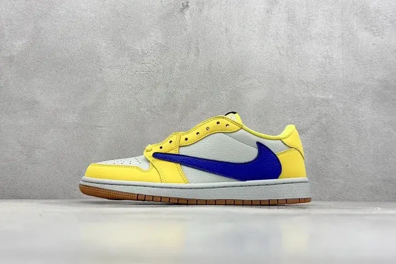 Jordan 1 Low White Party — Grey yellow DZ 4137-700 colorway — USFans Spreadsheet photo