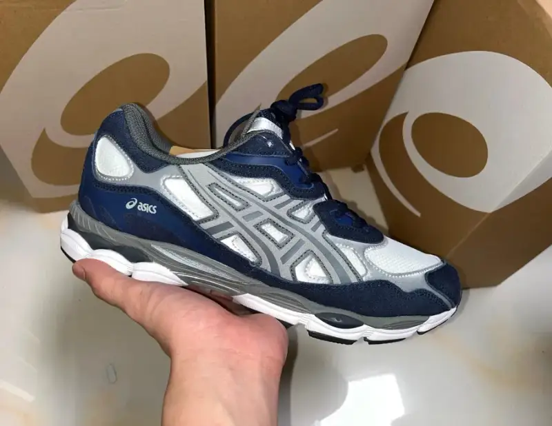 Asics Gel-NYC Shoes — Blue Grey colorway — USFans Spreadsheet photo