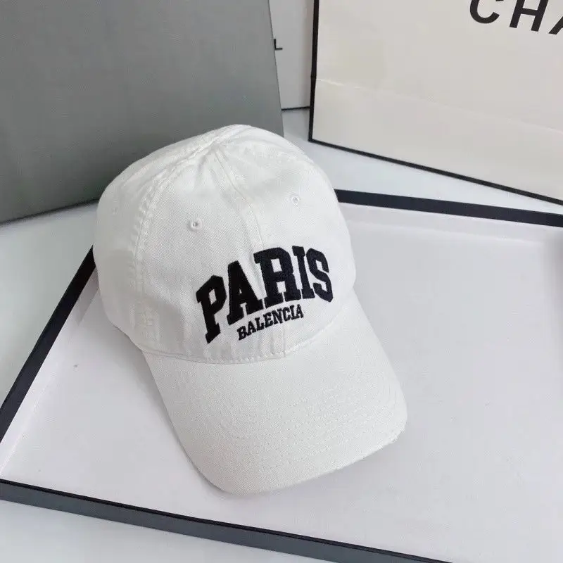 Balenciaga Cap — PARIS WHITE colorway — USFans Spreadsheet photo