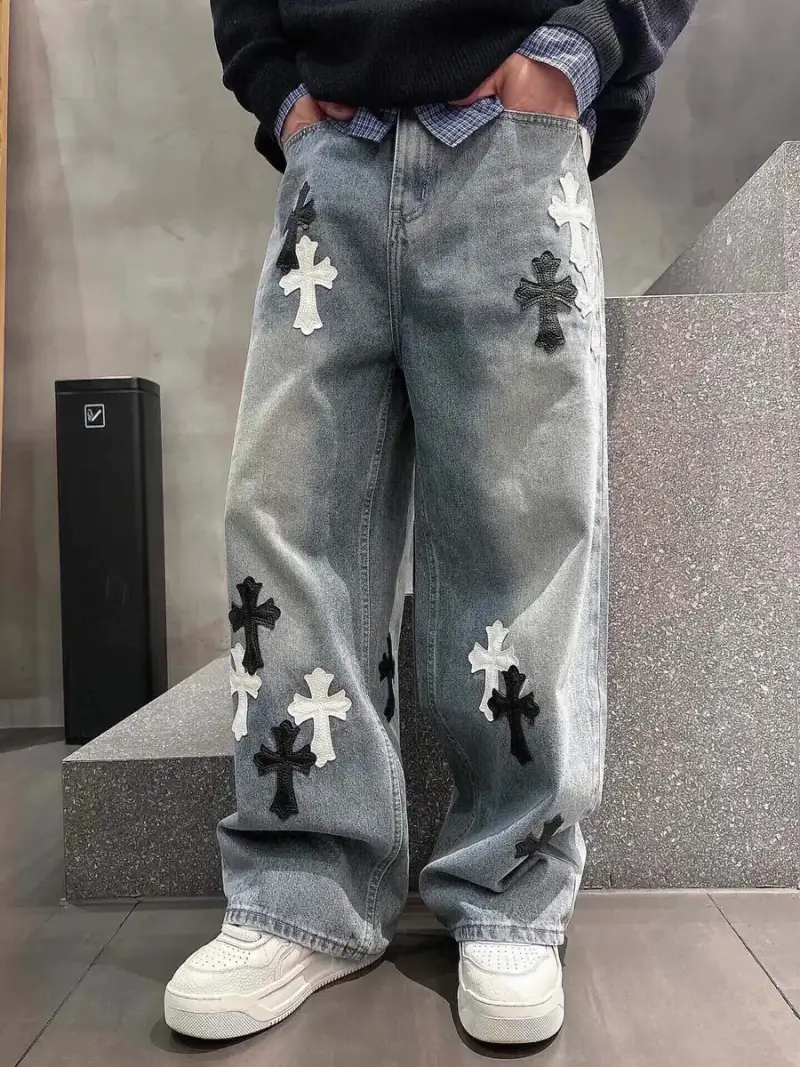 Chrome Hearts jeans — blue colorway — USFans Spreadsheet photo