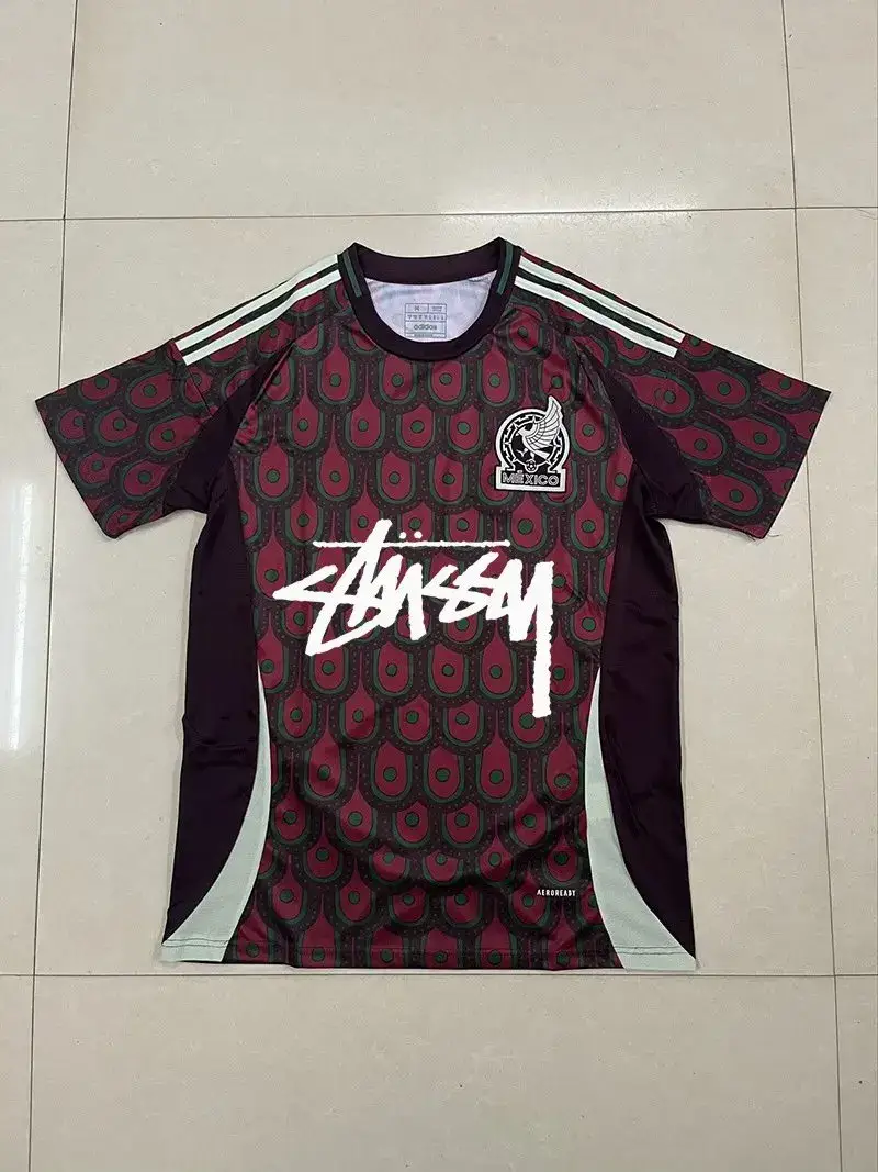 Stussy Jerseys — 2425 Mexico home with letters colorway — USFans Spreadsheet photo