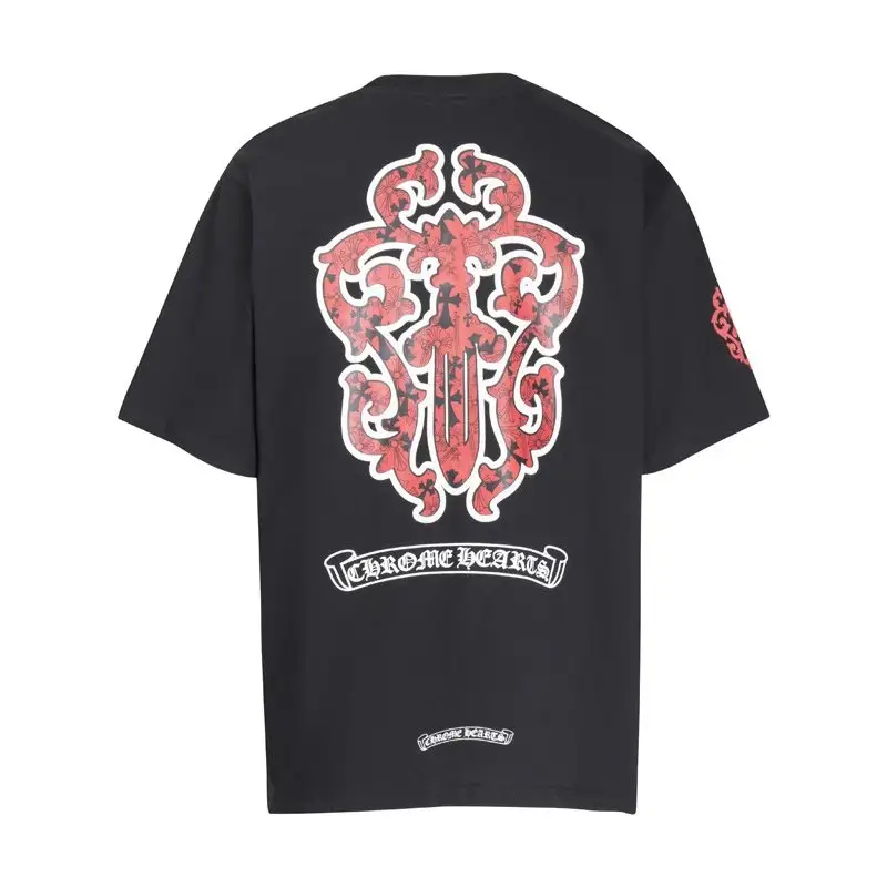 Chrome Hearts T-Shirts — 6049 black colorway — USFans Spreadsheet photo