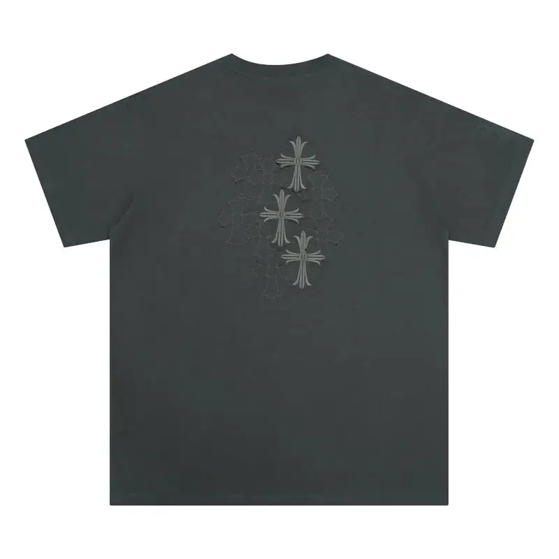 Chrome Hearts T-Shirts — 6020 gray colorway — USFans Spreadsheet photo