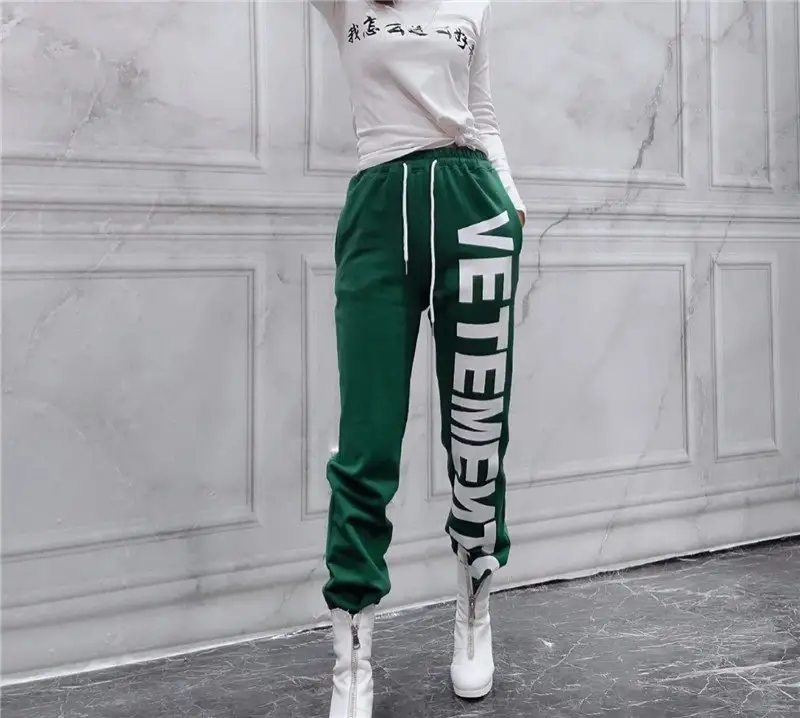 Vetements Pants — Dark green, single style colorway — USFans Spreadsheet photo