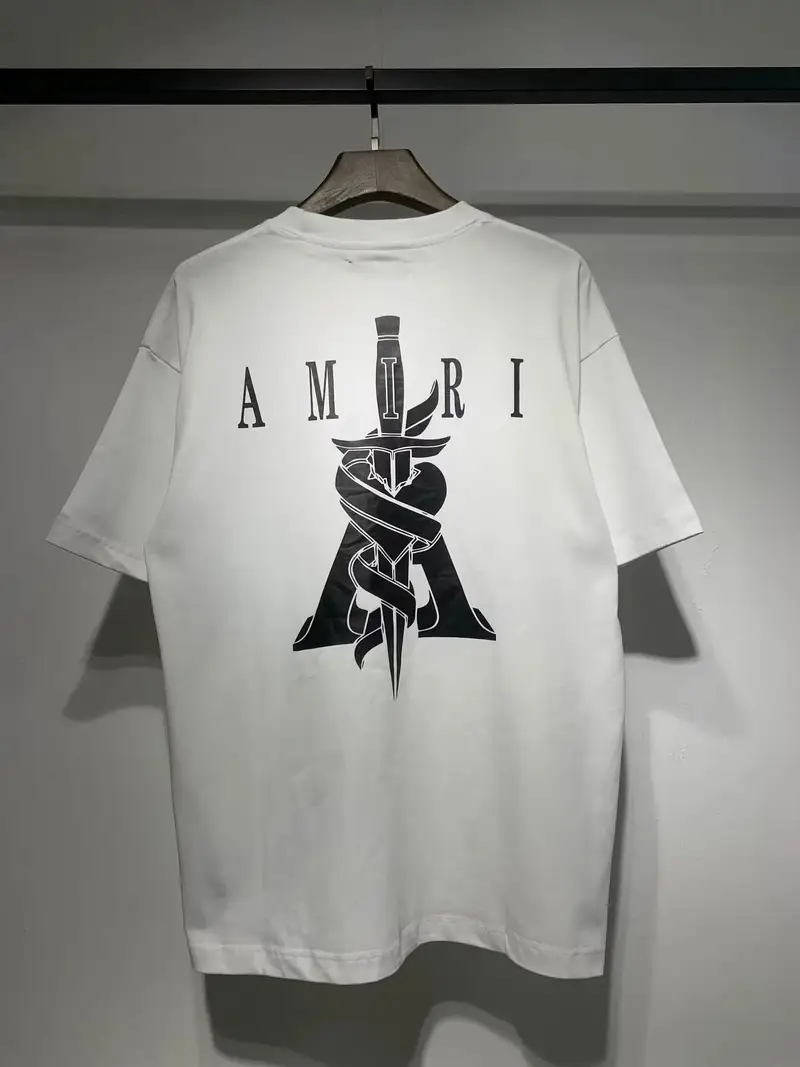 Amiri T-Shirts — 667 white colorway — USFans Spreadsheet photo