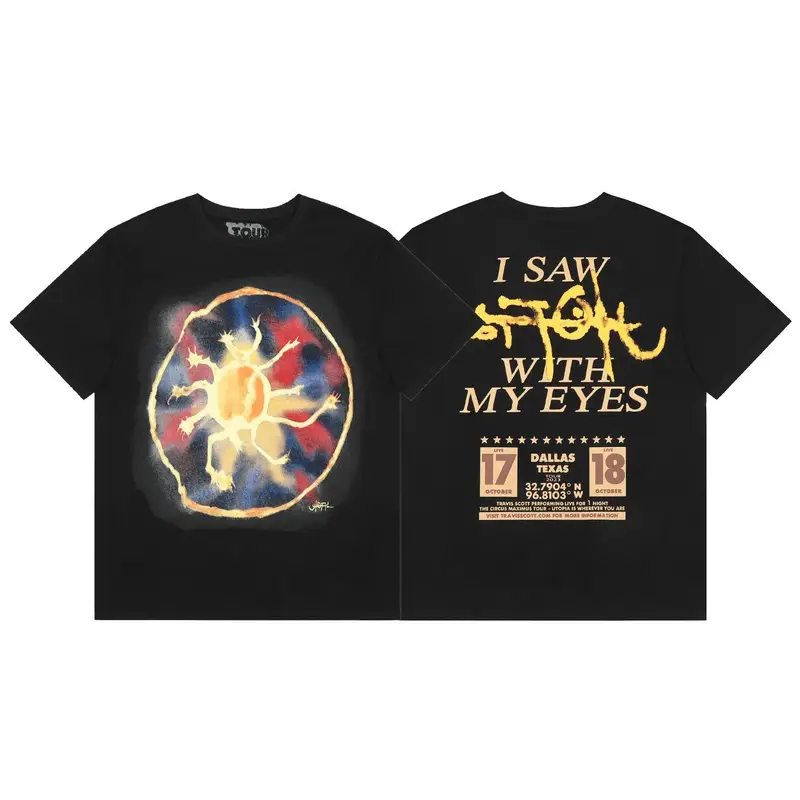 Travis Scott Tee — 21 colorway — Kakobuy Spreadsheet photo
