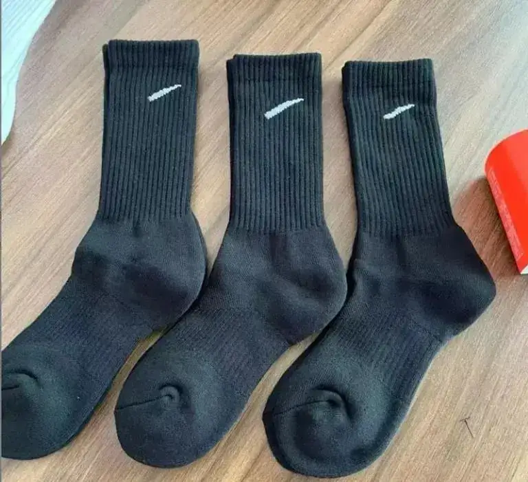 Nike Basic Socks — Long tube black colorway — USFans Spreadsheet photo