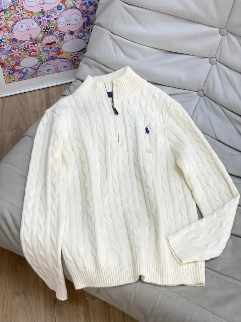 Polo Ralph Lauren Sweater — Off white colorway — Kakobuy Spreadsheet photo