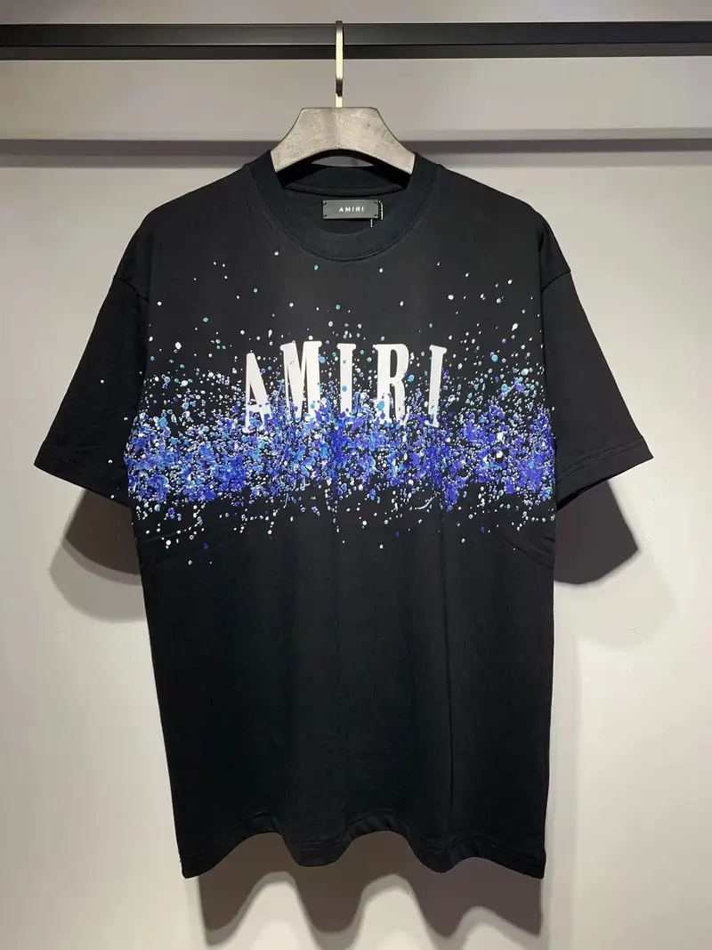 Amiri T-Shirts — 657 black colorway — USFans Spreadsheet photo
