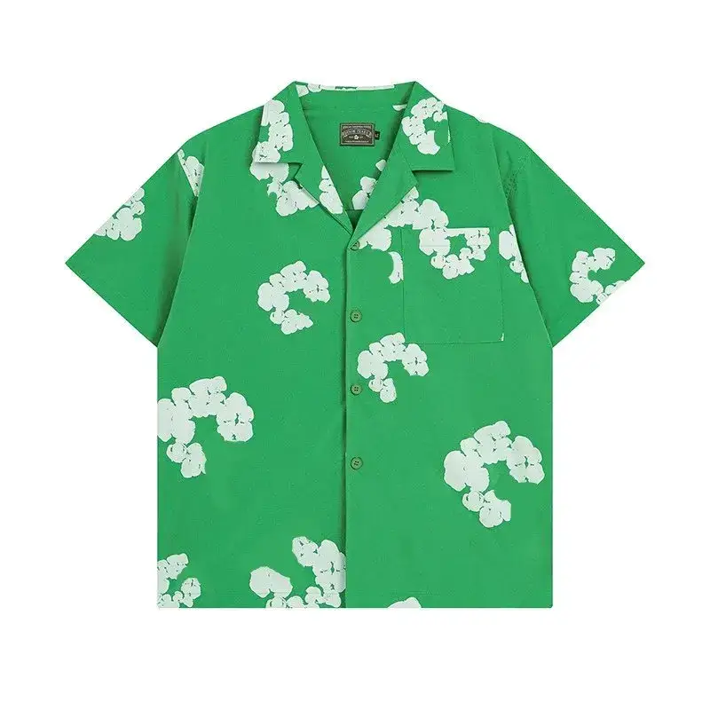 Denim Tears Shirt — green shirt colorway — USFans Spreadsheet photo