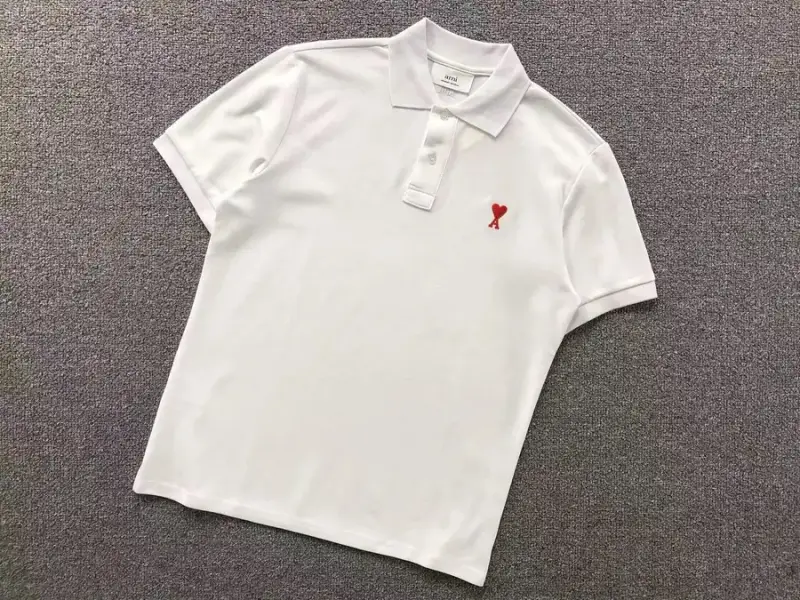 Ami Paris Polo — White CY116 colorway — USFans Spreadsheet photo