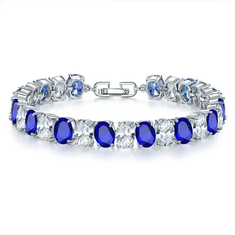 Random Bracelet — KSB00068 Platinum Blue Diamond colorway — USFans Spreadsheet photo