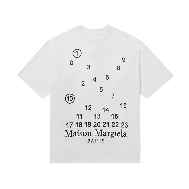 Maison Margiela Tees — 606 White colorway — USFans Spreadsheet photo