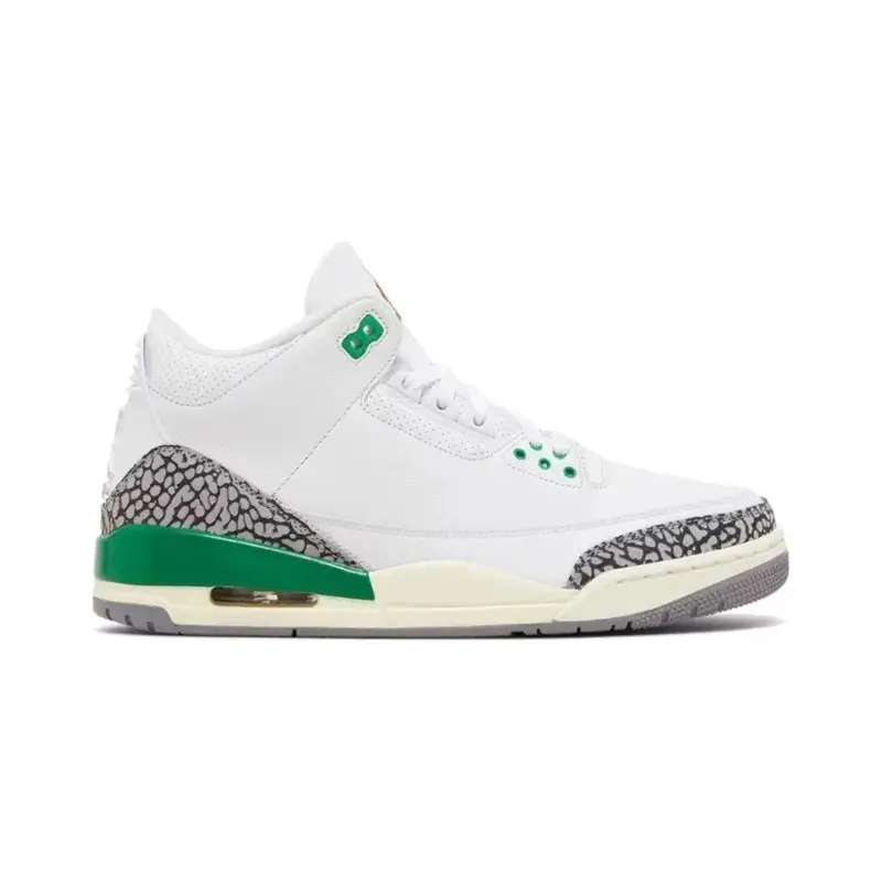 Jordan 3 Black Cat — Lucky Green colorway — USFans Spreadsheet photo