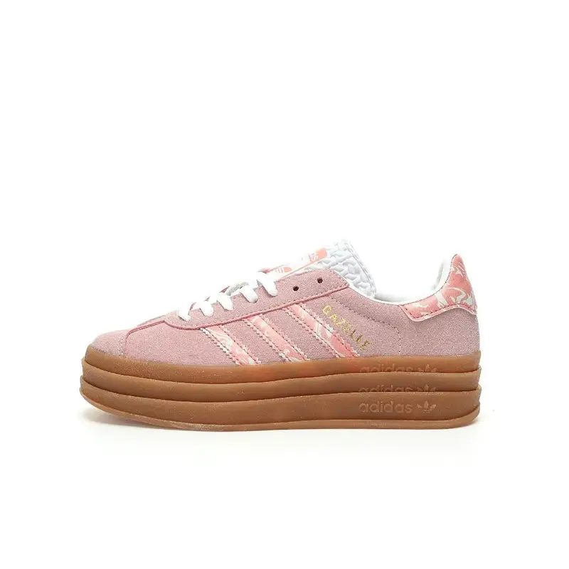 Adidas Originals Gazelle Bold — Light Pink Cherry Blossom Raw Rubber Bas colorway — Kakobuy Spreadsheet photo