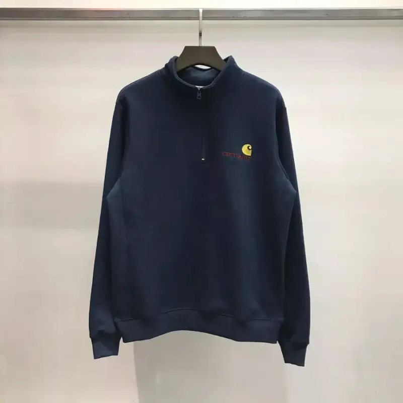 Carhartt WIP Half Zip Hoodie — royal blue colorway — USFans Spreadsheet photo