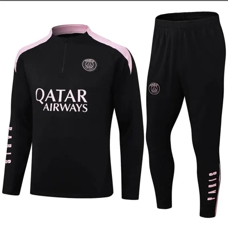 Football Set Tracksuit — 2425 Paris Black colorway — USFans Spreadsheet photo