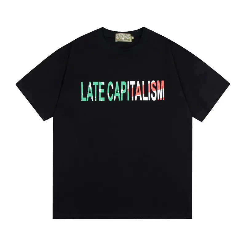 Denim Tears x Offset T-Shirt — Black letter discoloration colorway — USFans Spreadsheet photo