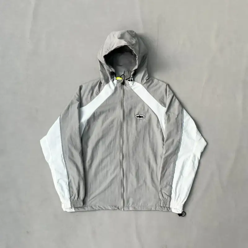 Corteiz Windbreaker Jacket — Grey/Top/high-quality colorway — Kakobuy Spreadsheet photo