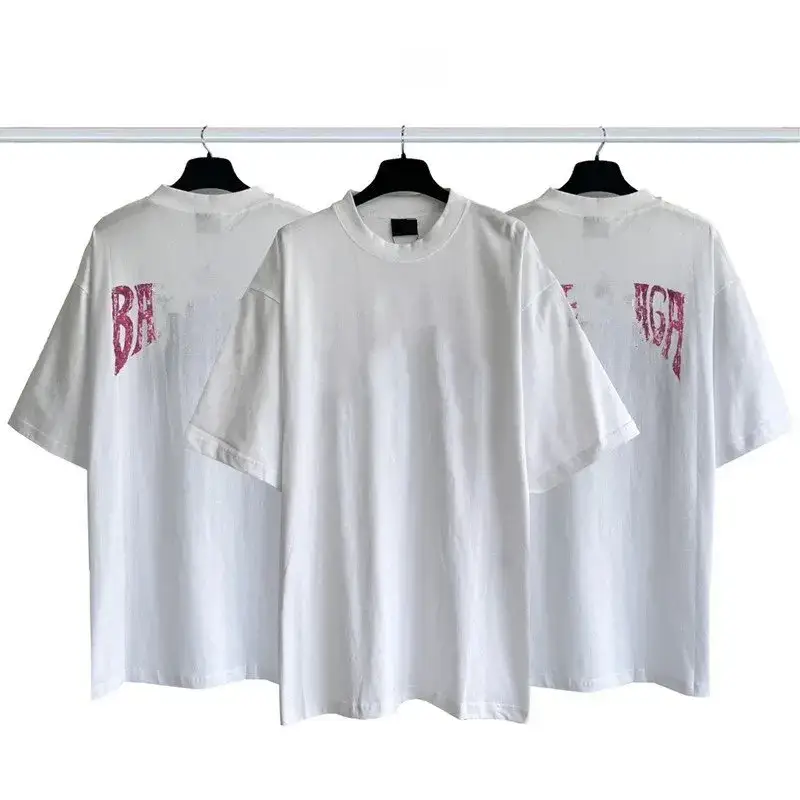 Balenciaga Tees — Back Bat Logo White colorway — USFans Spreadsheet photo