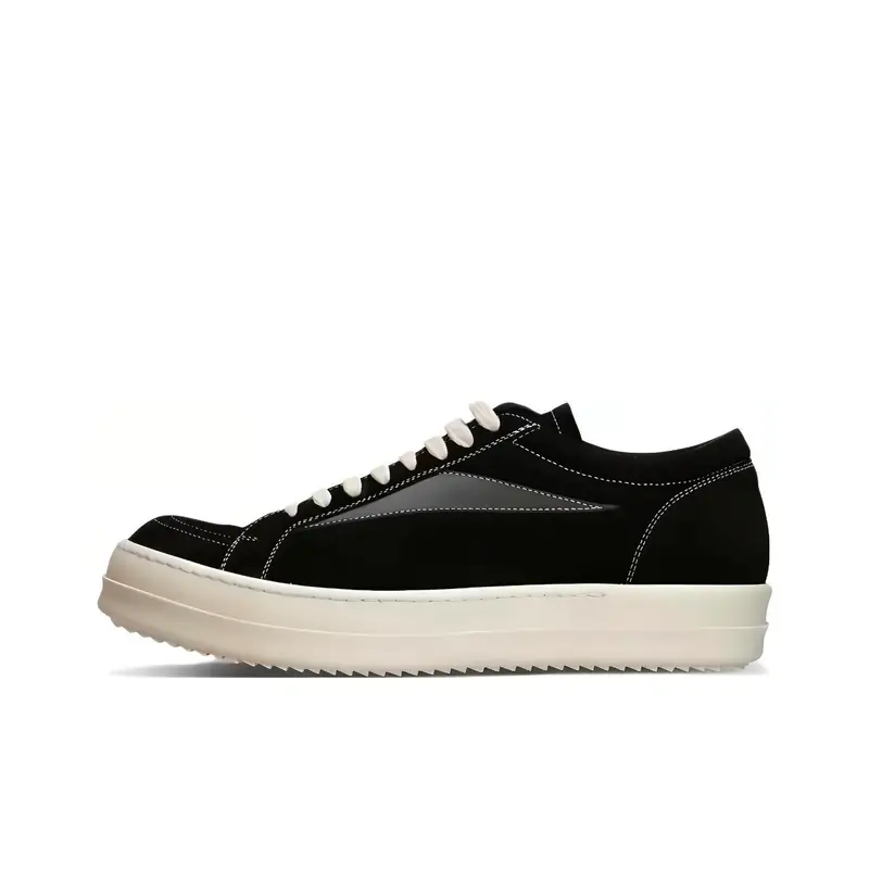 Rick Owens Shoes — RO Infringement Suede Black colorway — Kakobuy Spreadsheet photo