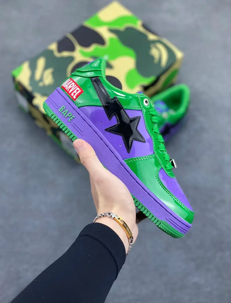 Bape SK8 ( Tons Of Colorways ) — purple colorway — Kakobuy Spreadsheet photo