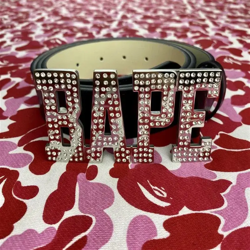 Bape Belt — white drill colorway — USFans Spreadsheet photo