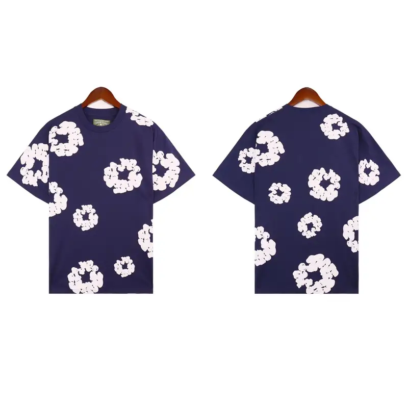 Denim Tears Tee — 2617 sapphire blue colorway — USFans Spreadsheet photo