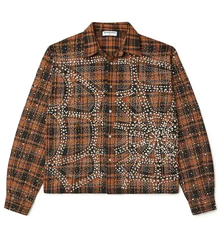 Vale Forever Chocolate Flannel Hoodie — Orange colorway — Kakobuy Spreadsheet photo