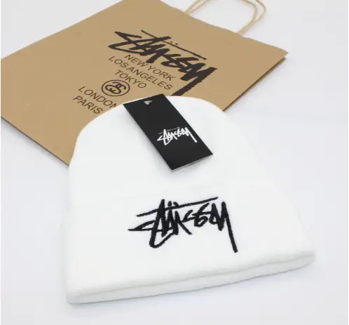 Stussy Beanie — White colorway — USFans Spreadsheet photo