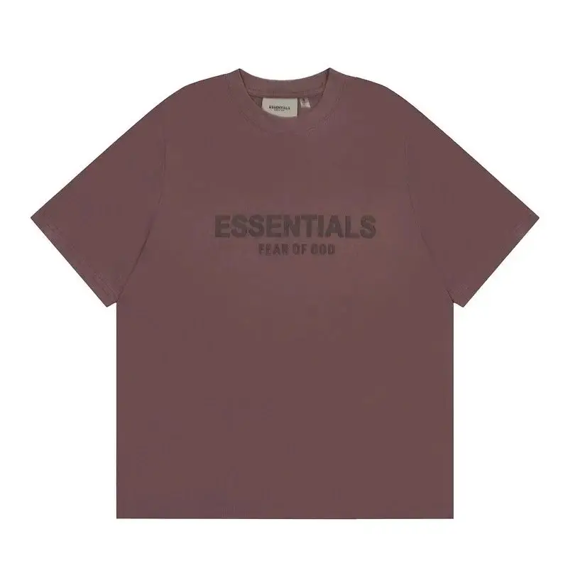 Essentials T-Shirts — 2403 dark purple colorway — Kakobuy Spreadsheet photo
