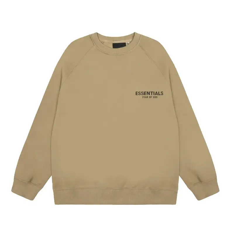Essentials Hoodie — Crewneck-Camel colorway — USFans Spreadsheet photo