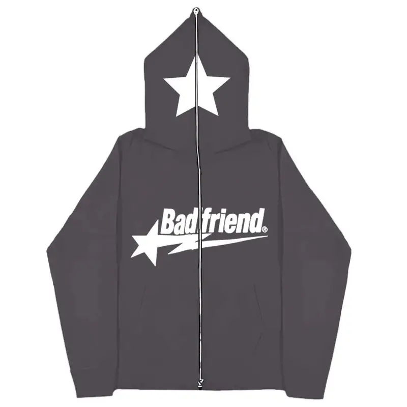 Badfriend Hoodie — dark grey colorway — USFans Spreadsheet photo