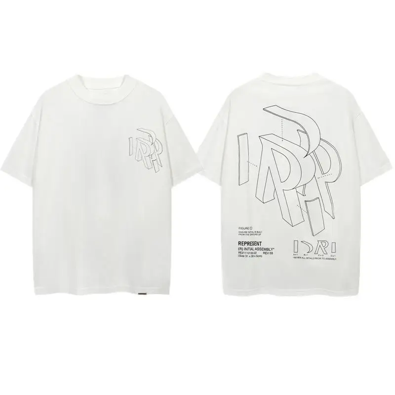 HOUSE OF ERRORS T-shirt — R3018# white colorway — Kakobuy Spreadsheet photo