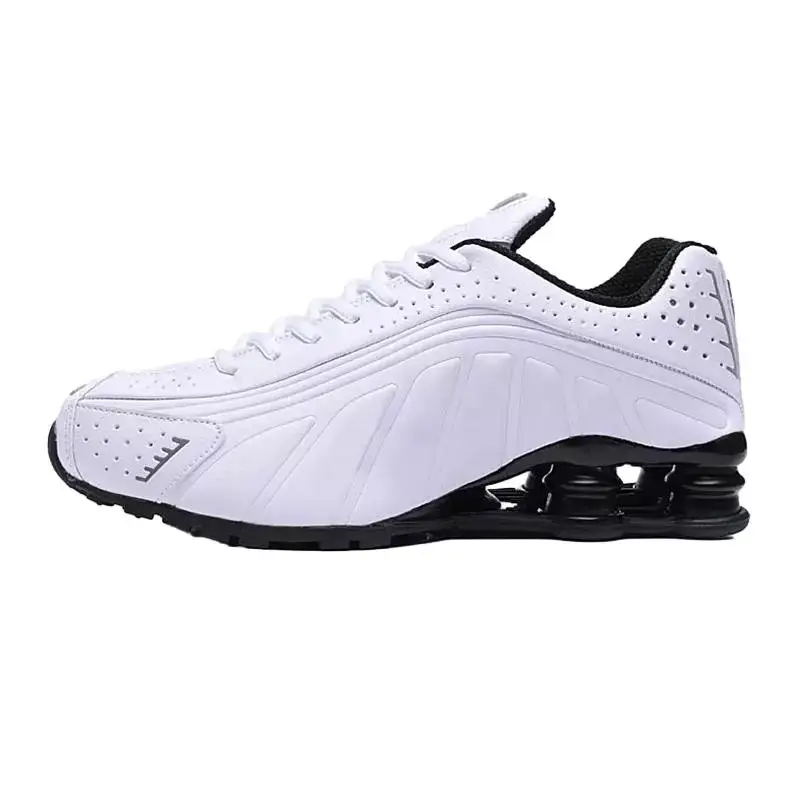 Nike Shox All White — R4 Black and White colorway — USFans Spreadsheet photo